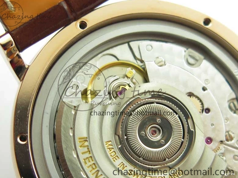 MIROTIME 1226 Portofino 37mm RG V7F 1:1 Best Edition Gray Dial on Deep Brown Leather Strap A SunProtective 7090